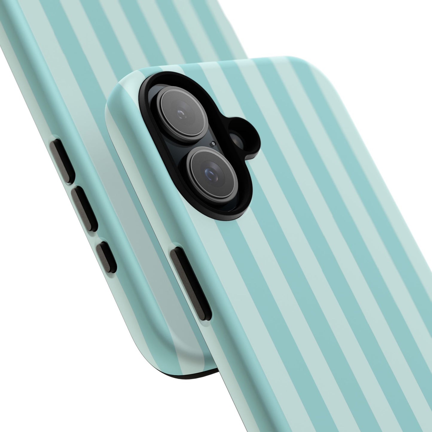 Teal Stripe iPhone Case