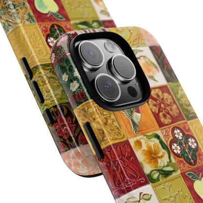 Orchard Mosaic Tiles iPhone Case