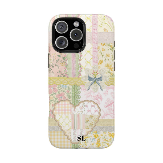 Garden Quilt Patchwork iPhone Case