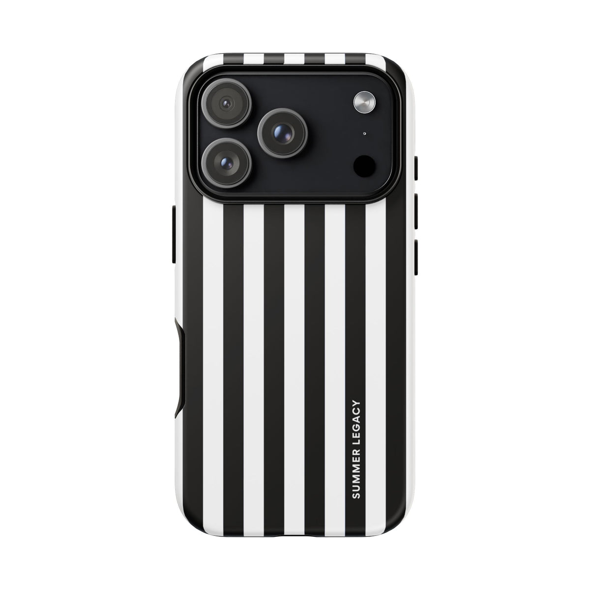 Ebony Stripe iPhone Case