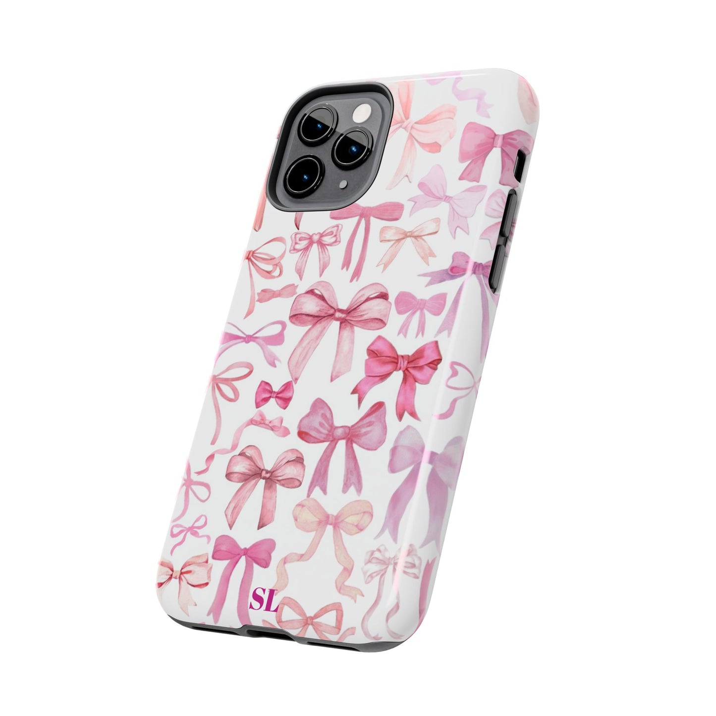 Pink Bows iPhone Case