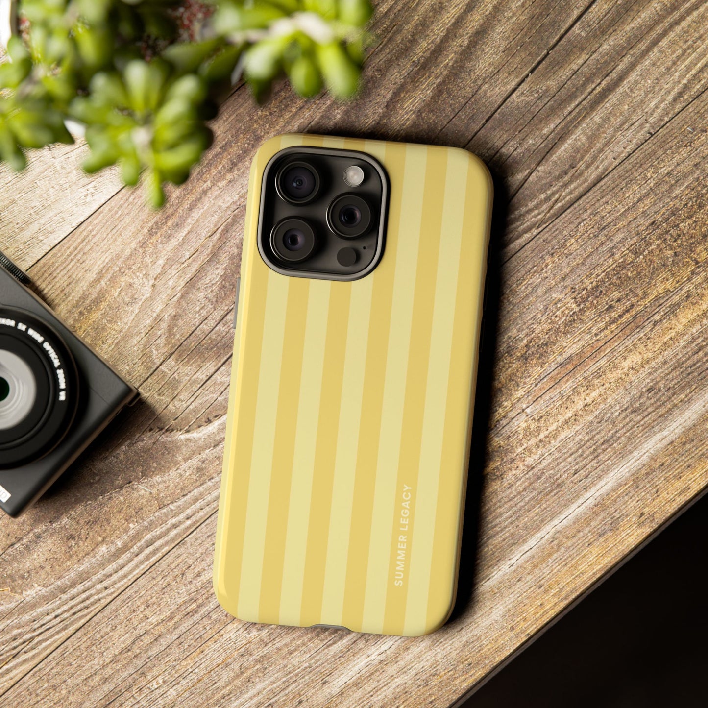 Lemonade Stripe iPhone Case