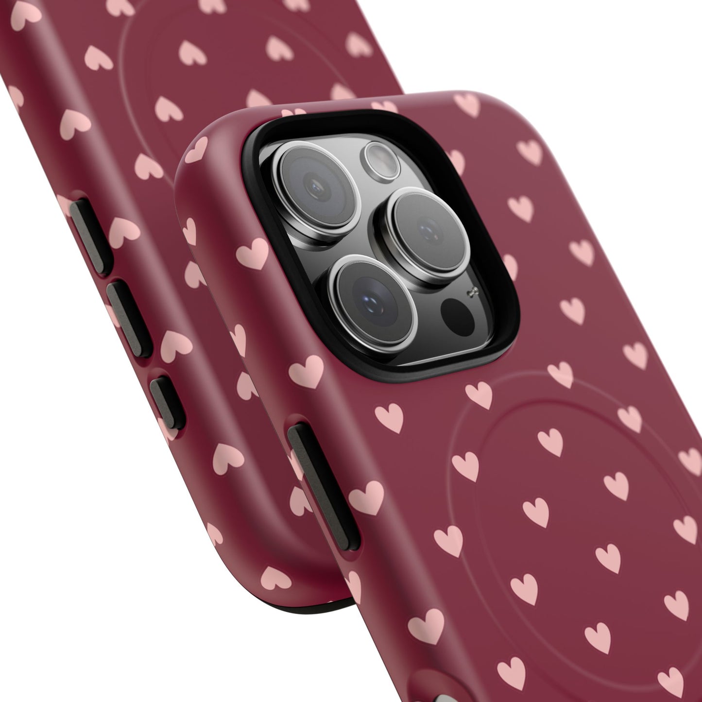 Berry Hearts MagSafe Case
