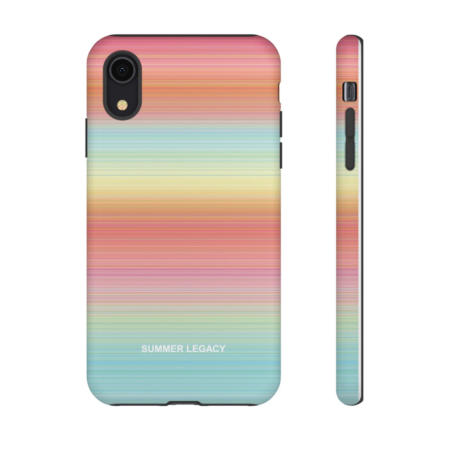 Sunrise Ombre Stripe iPhone Case