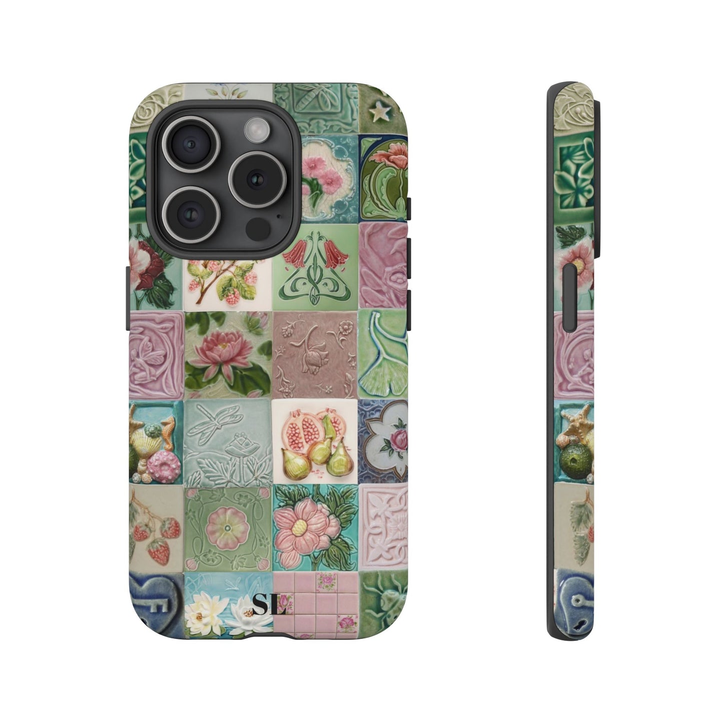 Garden Mosaic Tiles iPhone Case