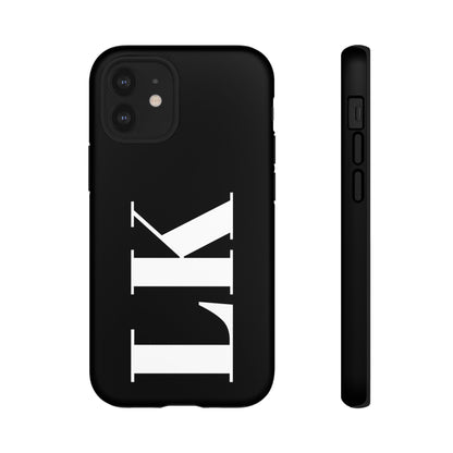 Ebony Custom Initial iPhone Case