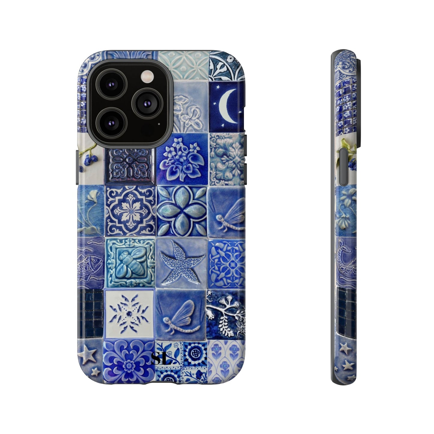 Midnight Mosaic Tiles iPhone Case