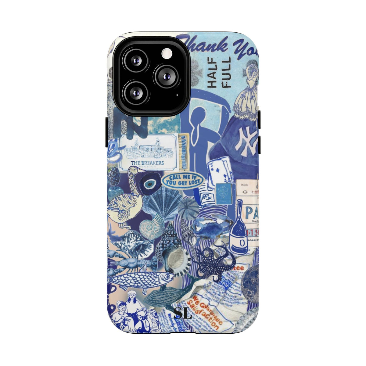 Blue Collage MagSafe Case