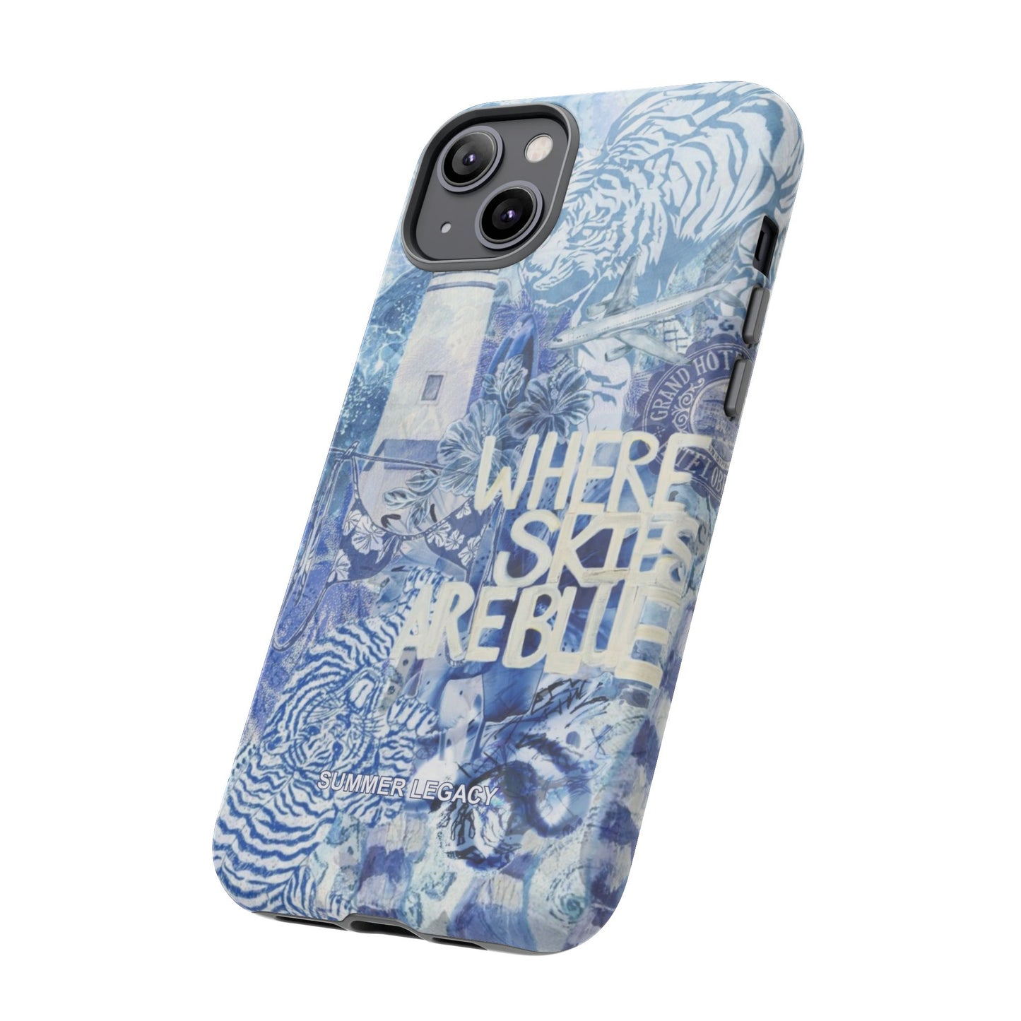 Blue Horizon iPhone Case