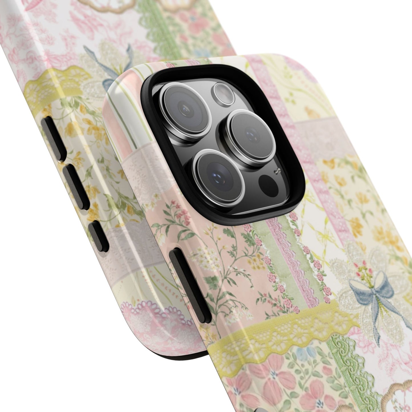 Garden Quilt Patchwork iPhone Case