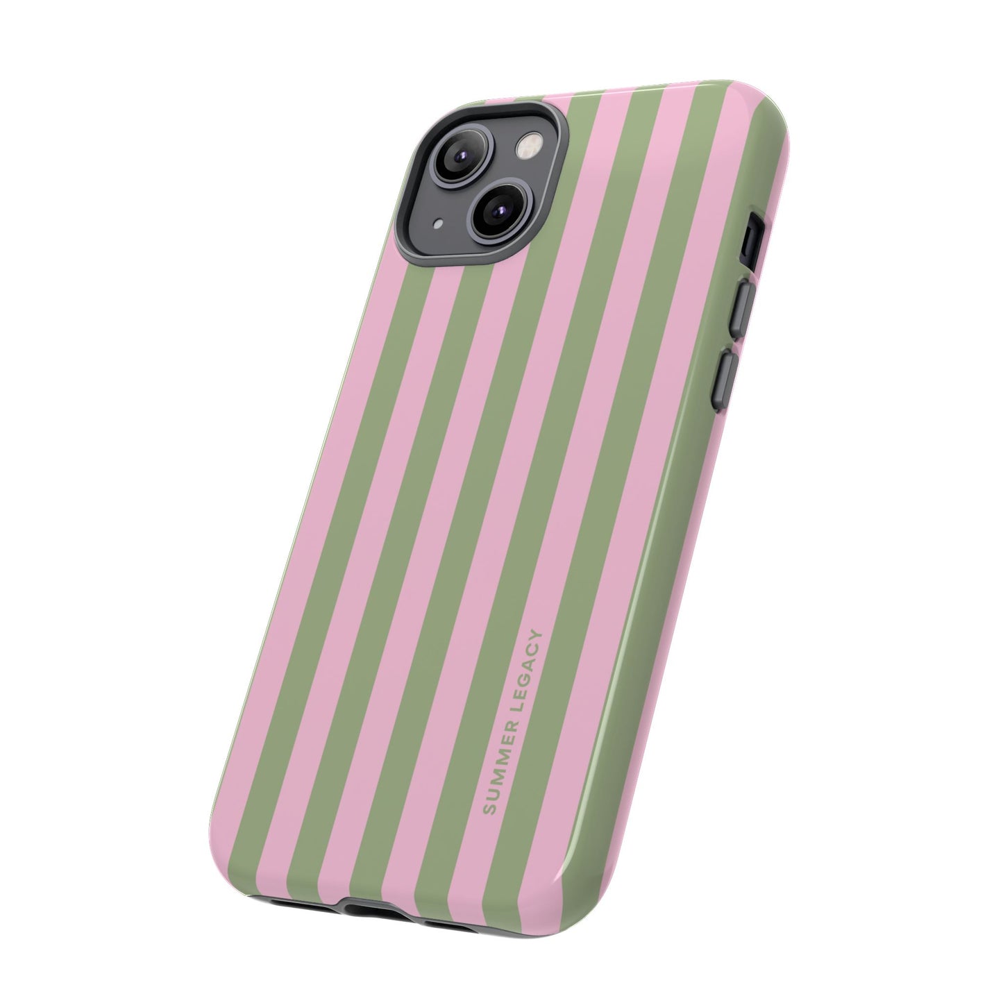 Guava Stripe iPhone Case