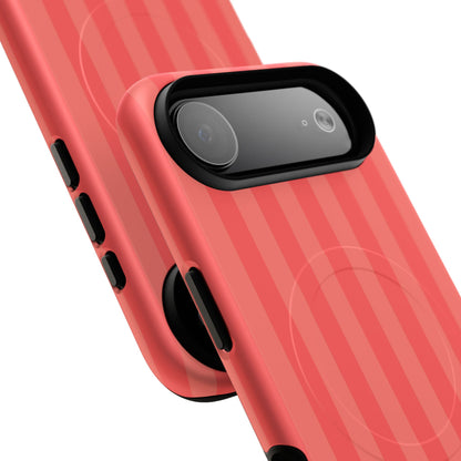 Coral Stripe MagSafe Case