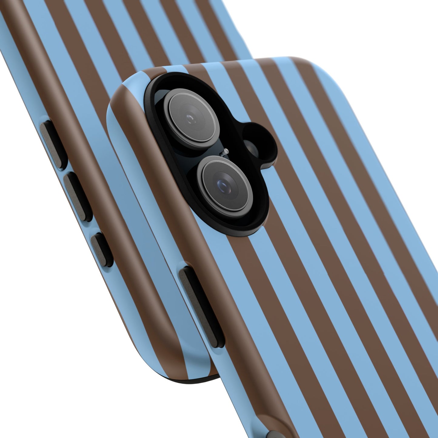 Mocha Stripe iPhone Case