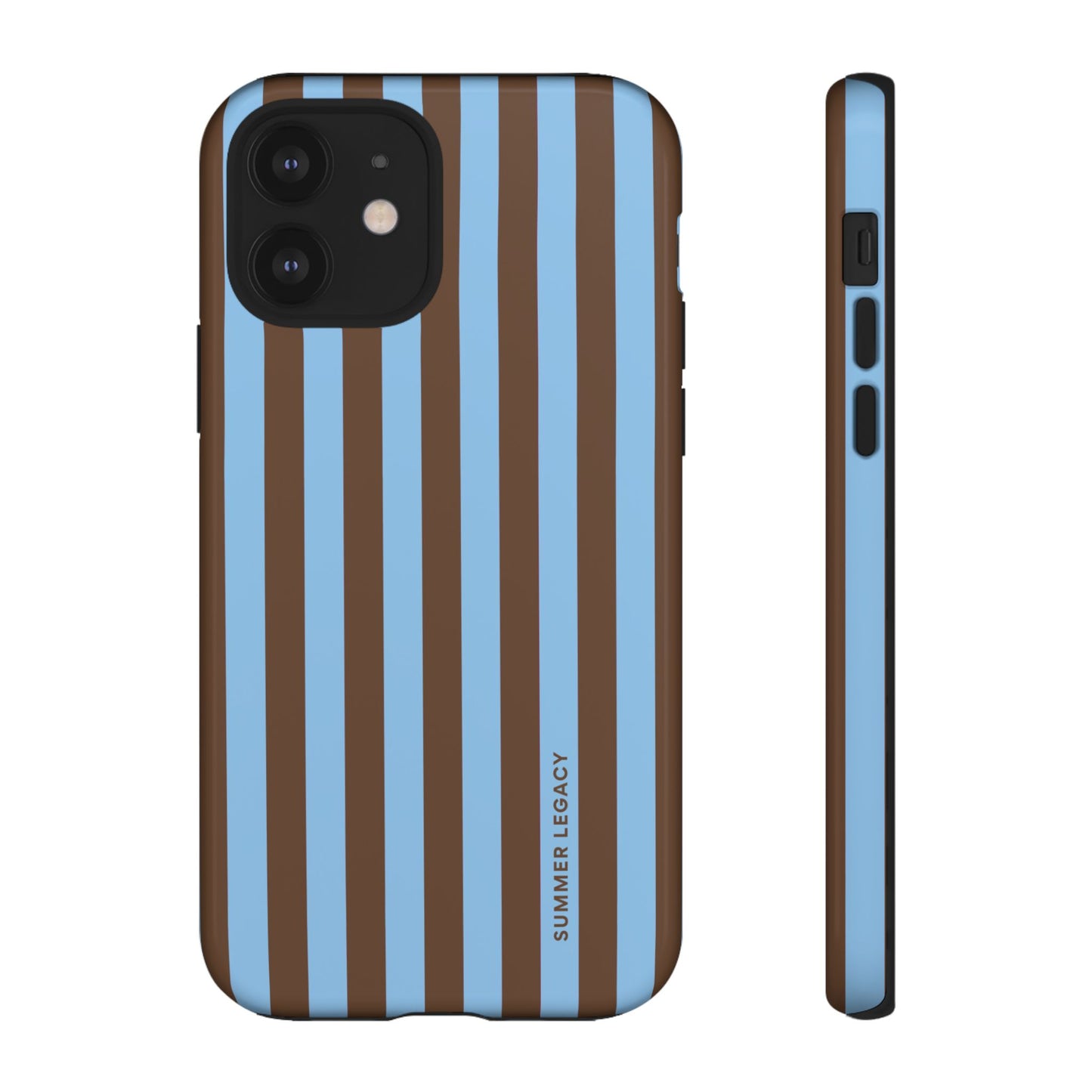 Mocha Stripe iPhone Case