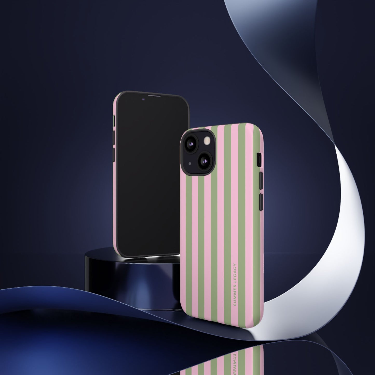 Guava Stripe iPhone Case