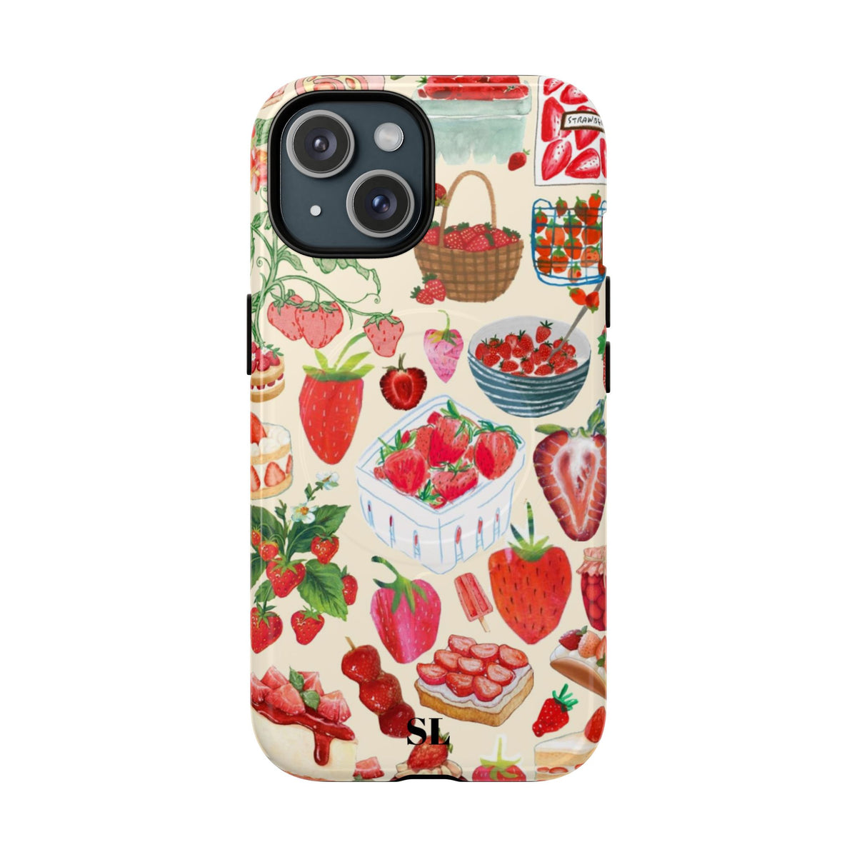 Strawberry Collage MagSafe Case