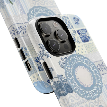 Blue Meadow Patchwork MagSafe Case