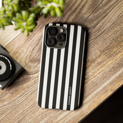 Ebony Stripe iPhone Case