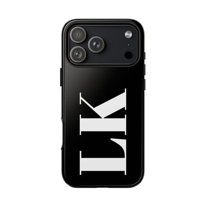 Ebony Custom Initial iPhone Case