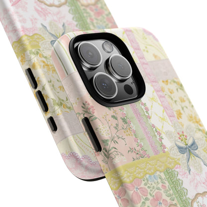 Garden Quilt Patchwork iPhone Case