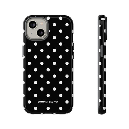 Ebony Polka Dot iPhone Case