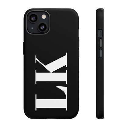 Ebony Custom Initial iPhone Case
