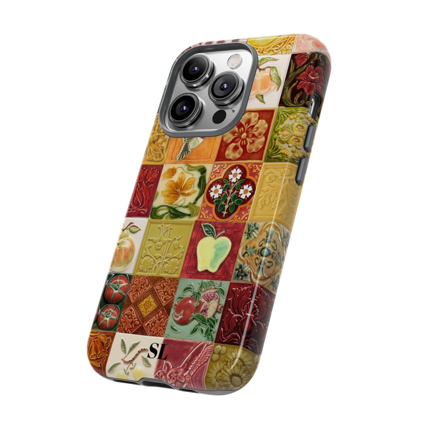 Orchard Mosaic Tiles iPhone Case