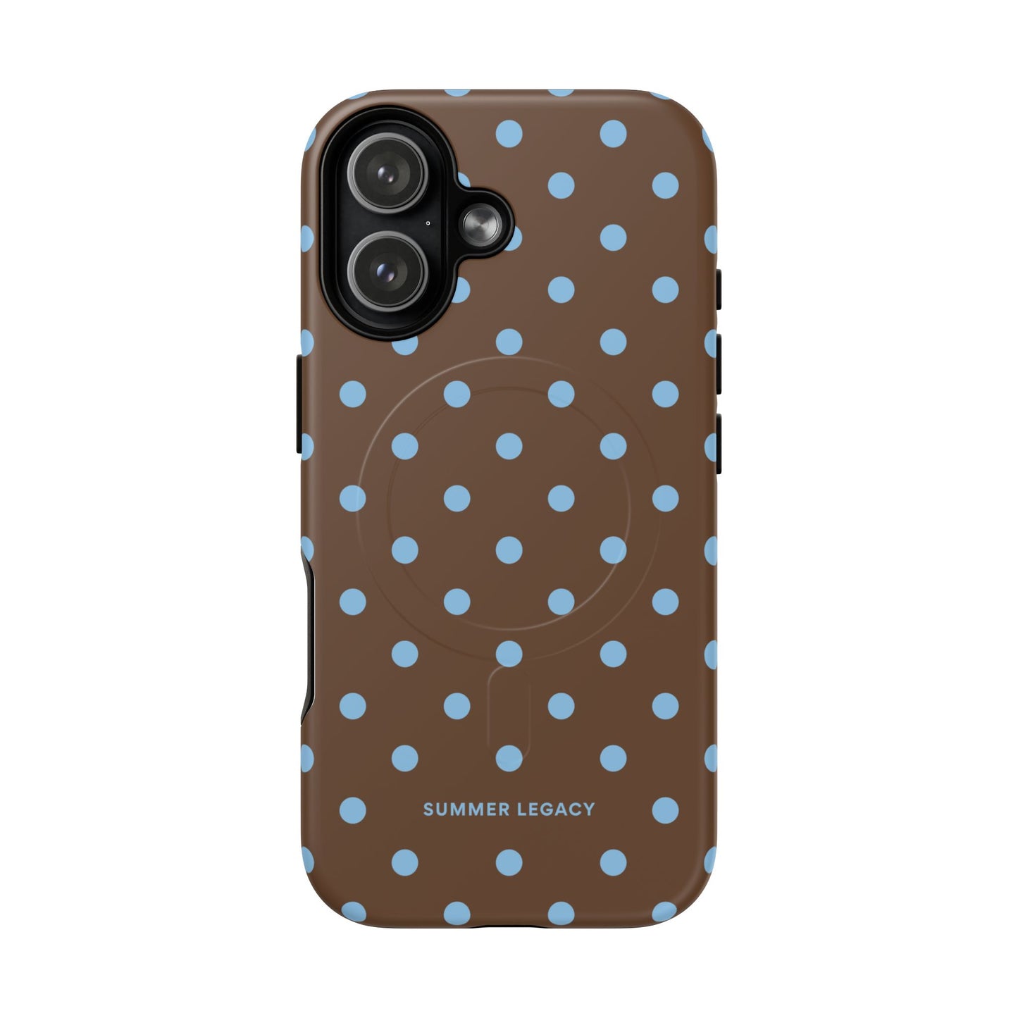 Mocha Polka Dot MagSafe Case