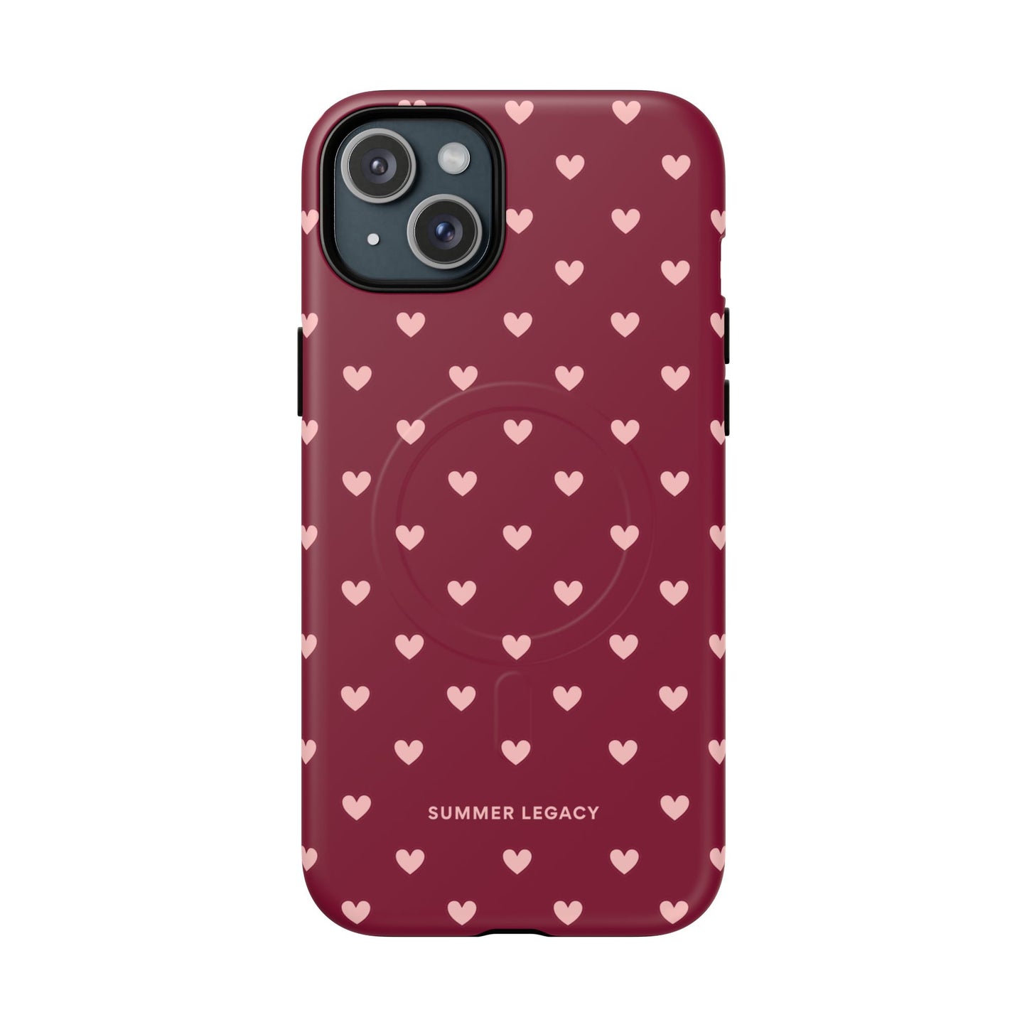 Berry Hearts MagSafe Case