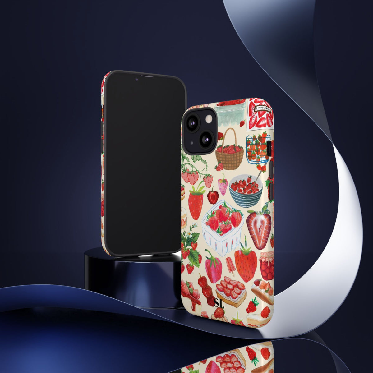 Strawberry Collage iPhone Case