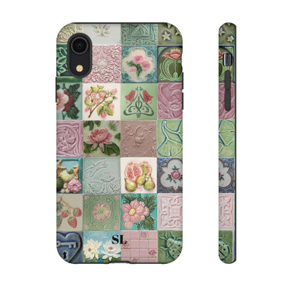 Garden Mosaic Tiles iPhone Case