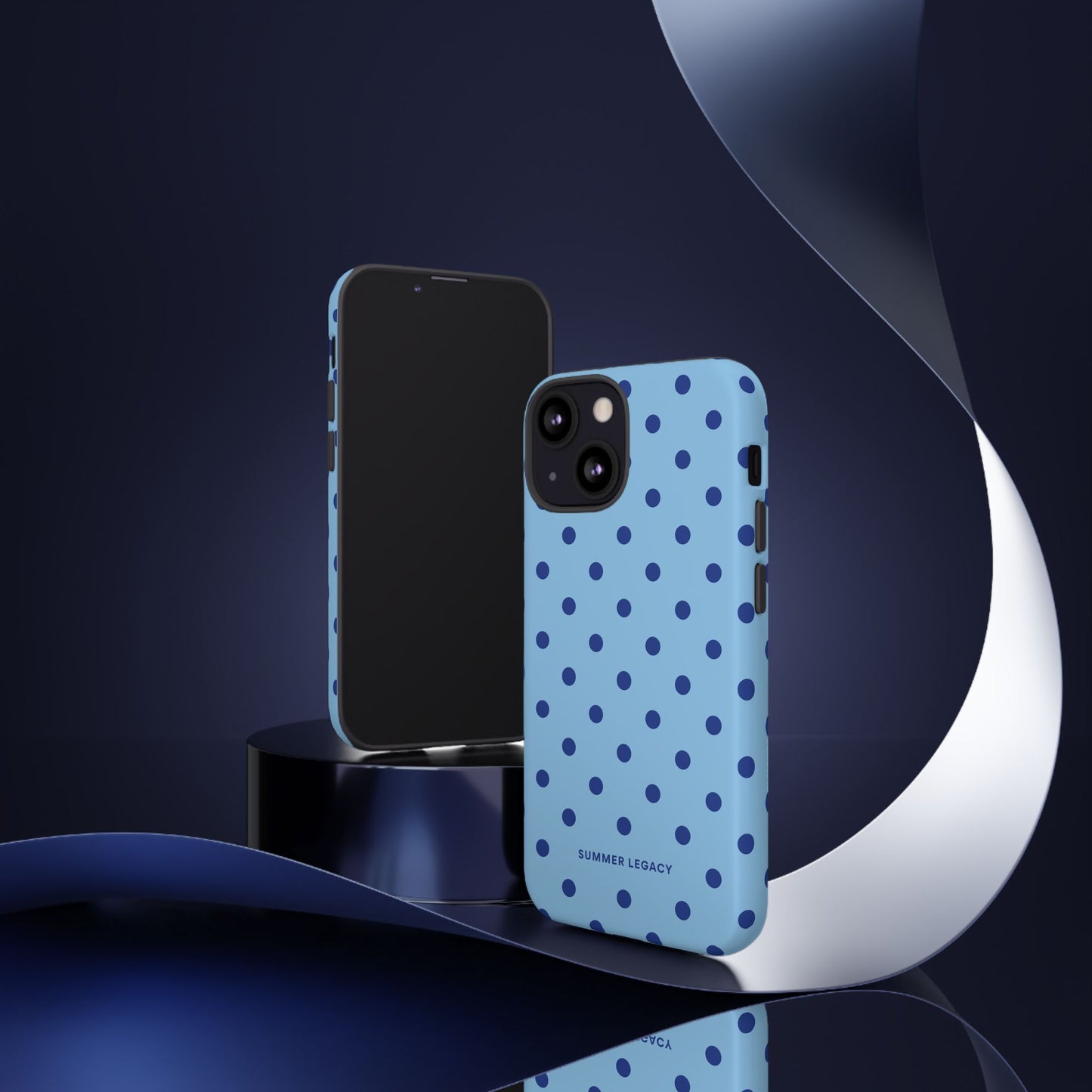 Lagoon Polka Dot iPhone Case