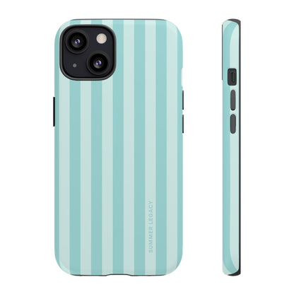 Teal Stripe iPhone Case