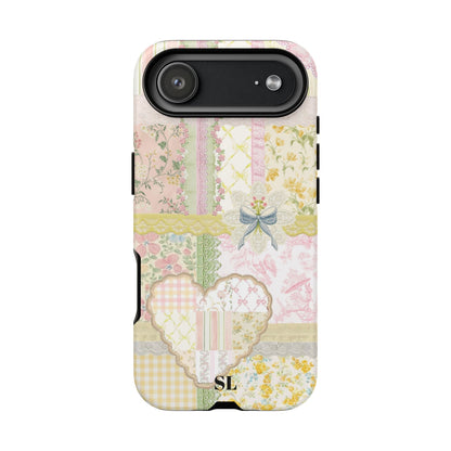 Garden Quilt Patchwork iPhone Case