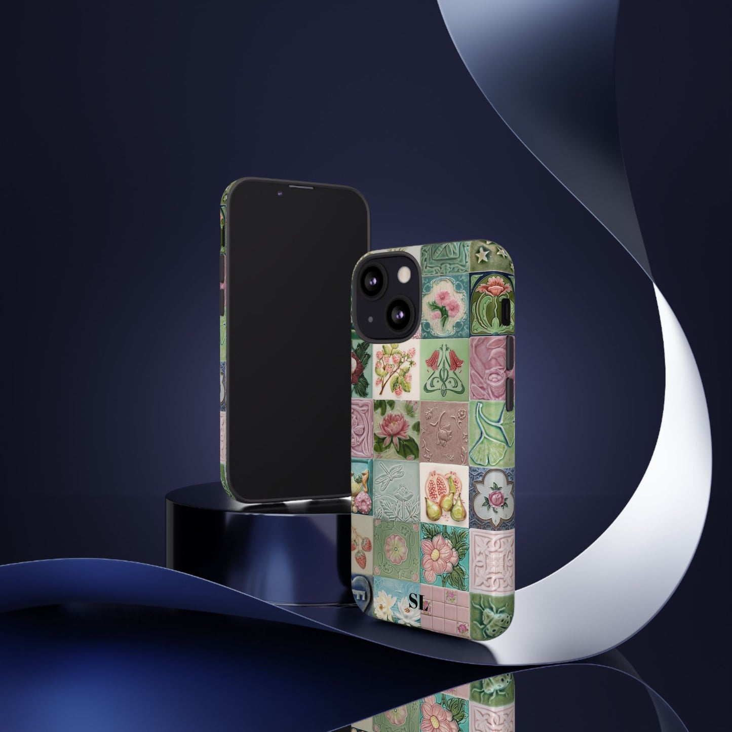 Garden Mosaic Tiles iPhone Case