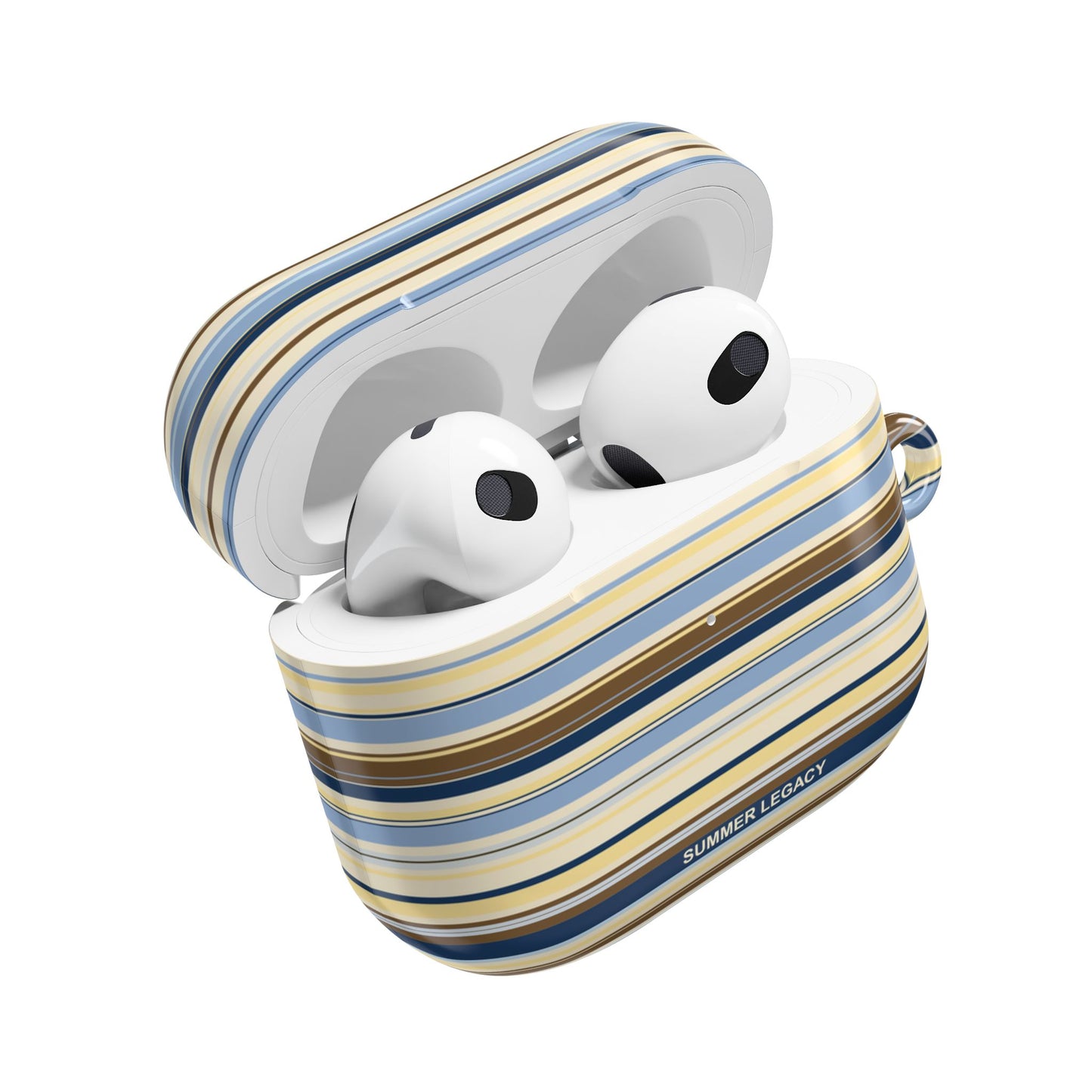 Coconut Multi Stripe AirPod Case