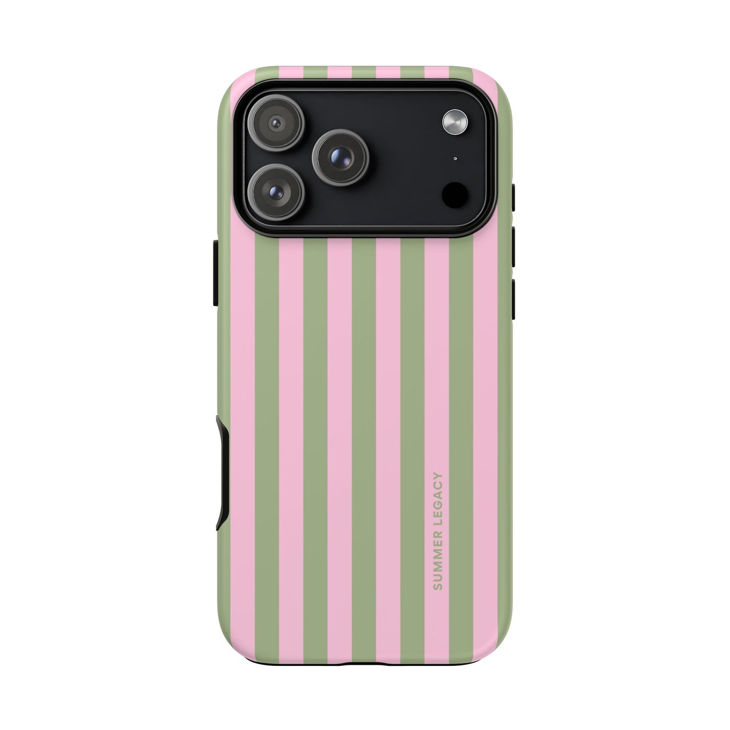 Guava Stripe iPhone Case