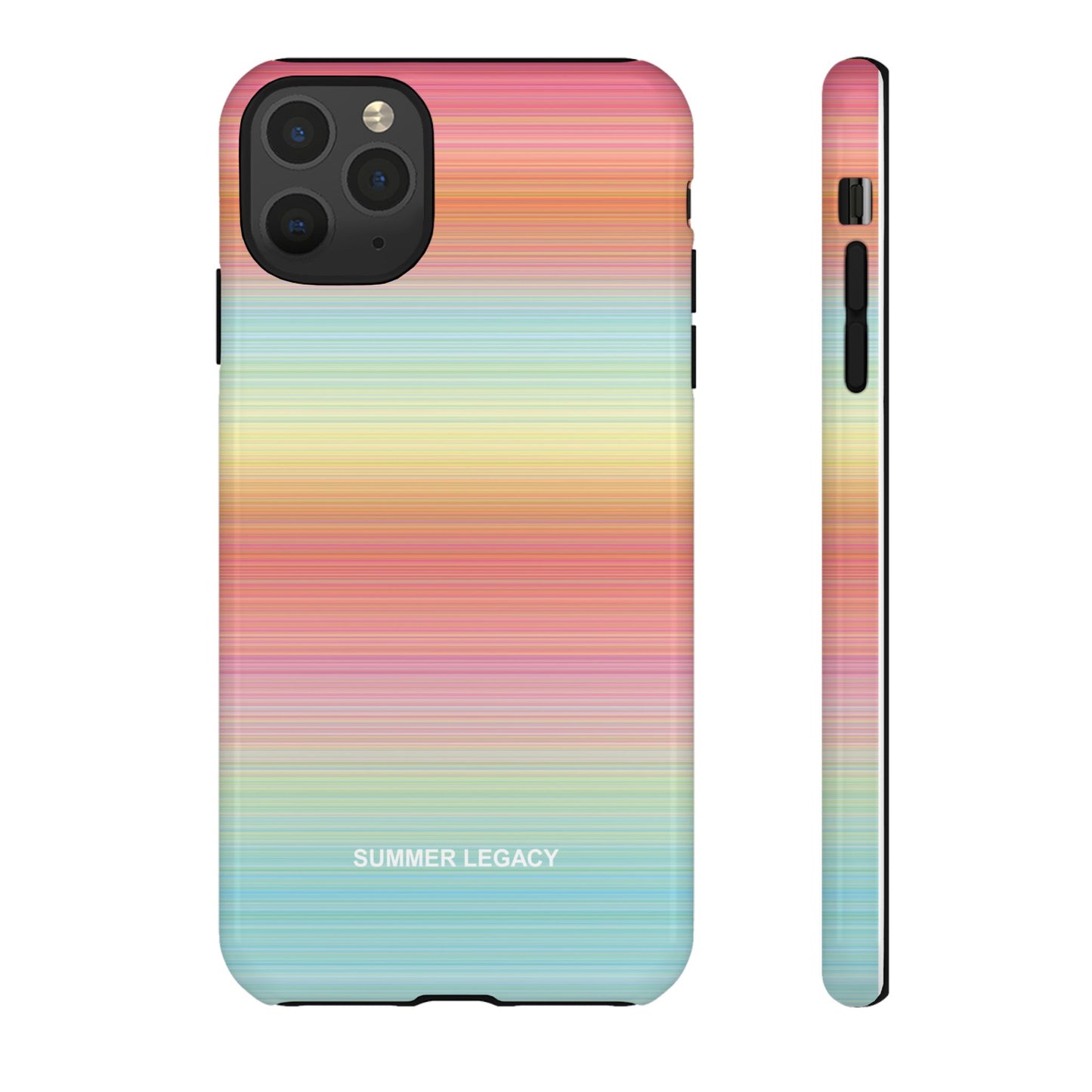Sunrise Ombre Stripe iPhone Case