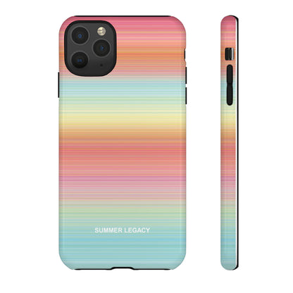 Sunrise Ombre Stripe iPhone Case