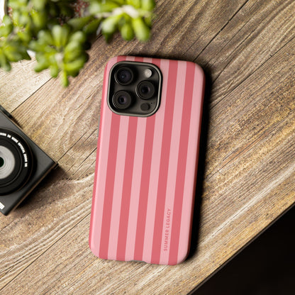 Blushing Stripe iPhone Case
