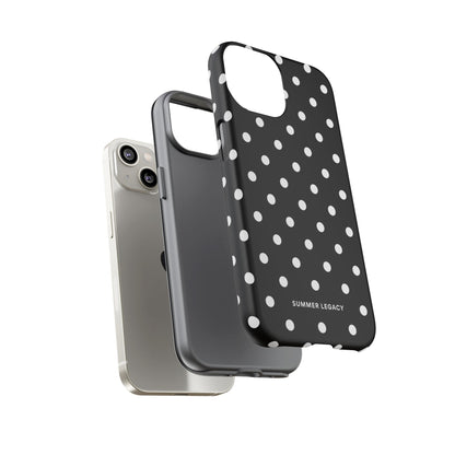 Ebony Polka Dot iPhone Case
