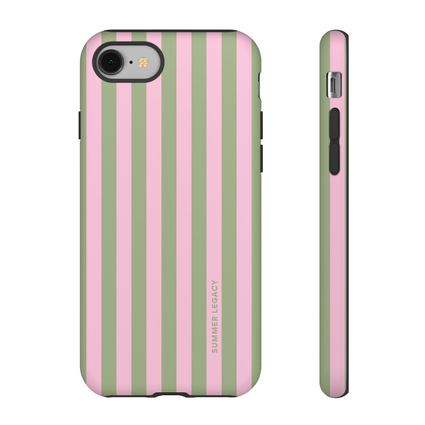 Guava Stripe iPhone Case