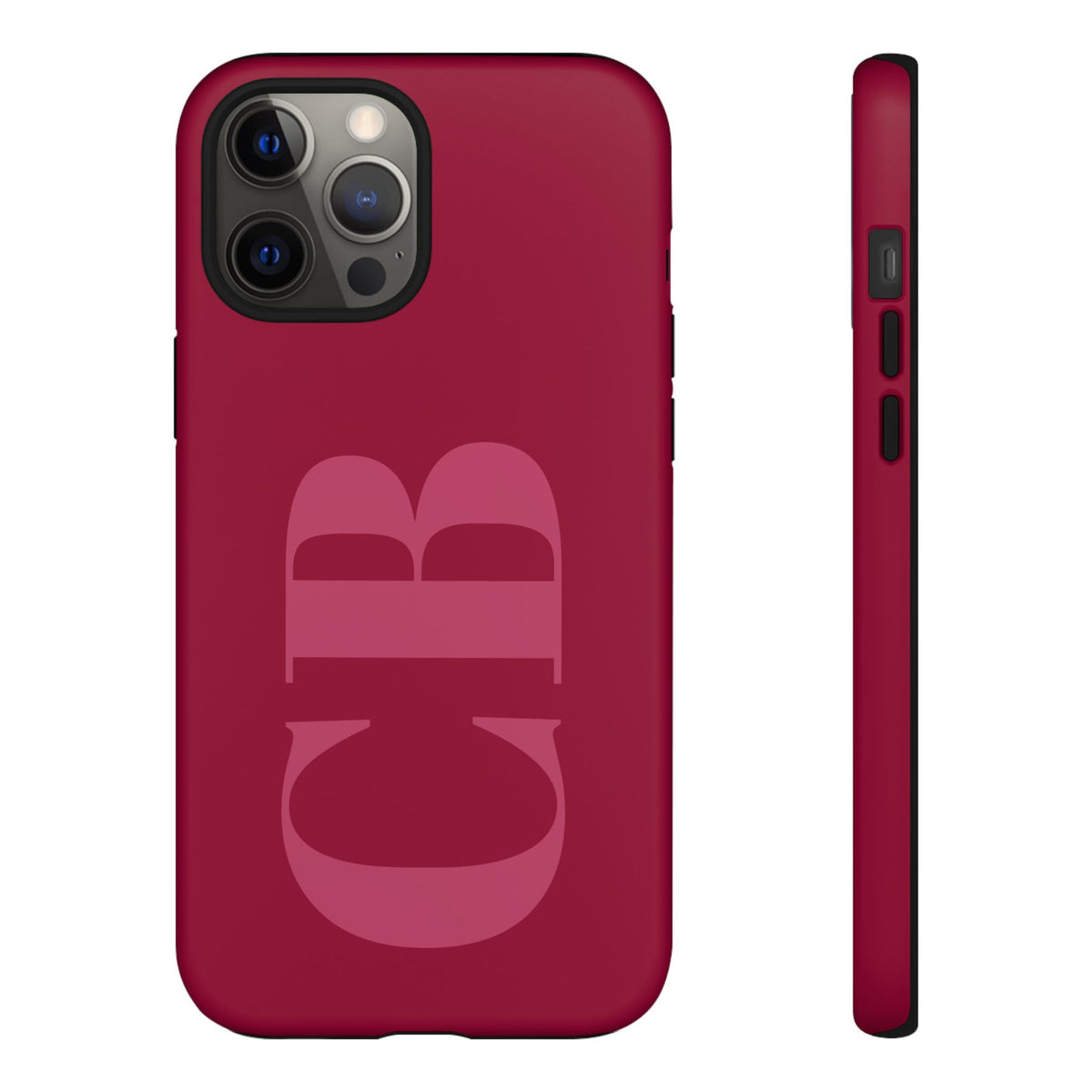 Berry Custom Initial iPhone Case