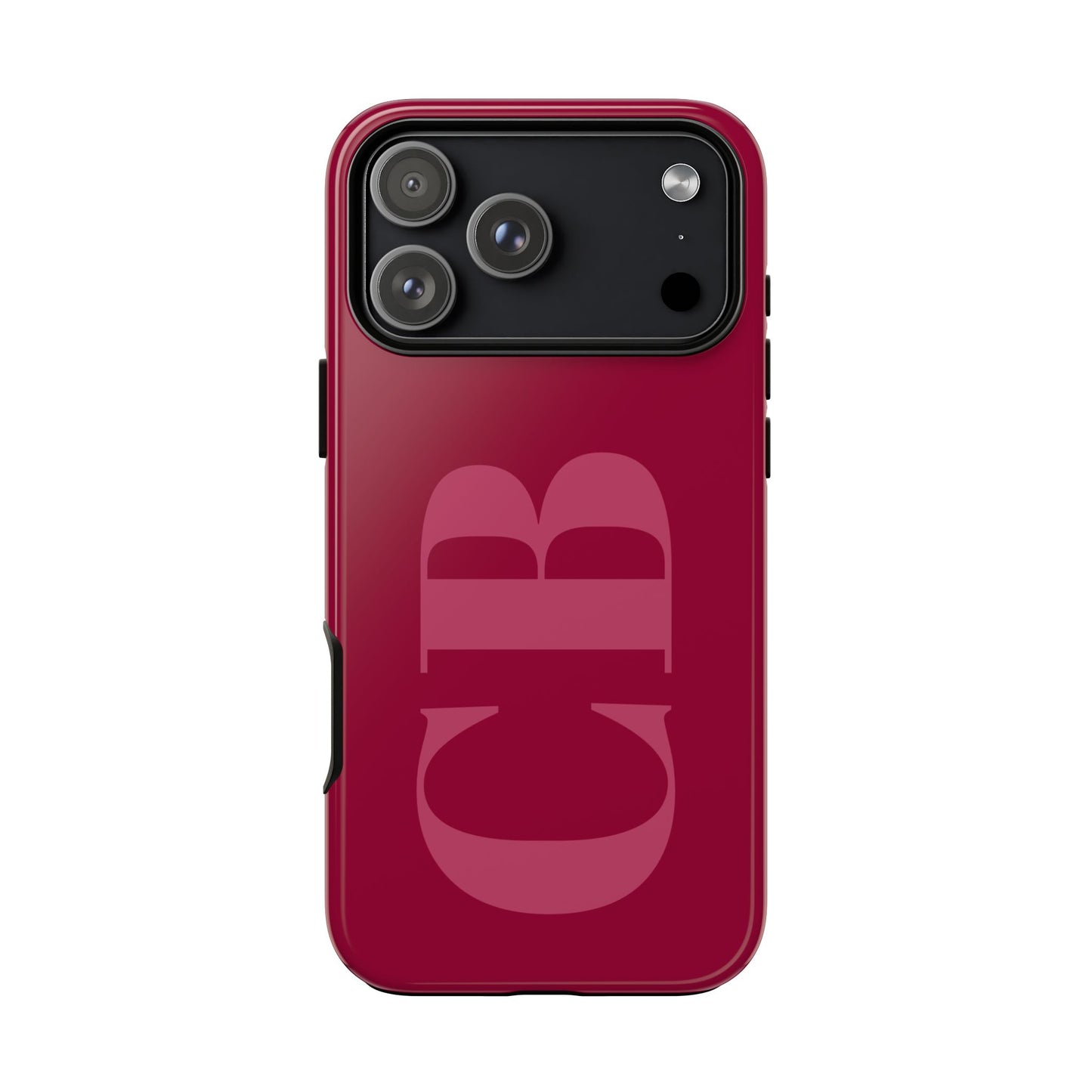 Berry Custom Initial iPhone Case