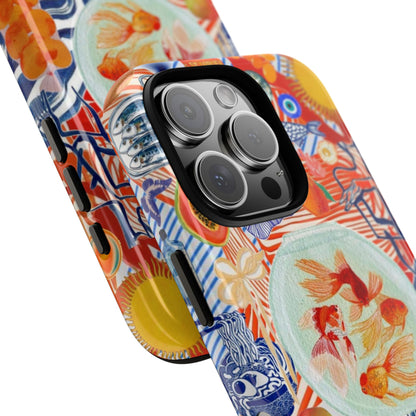 Navy Goldfish Bowl MagSafe Case