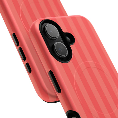 Coral Stripe MagSafe Case