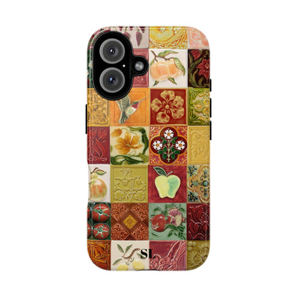 Orchard Mosaic Tiles iPhone Case