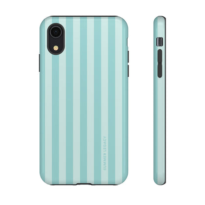 Teal Stripe iPhone Case