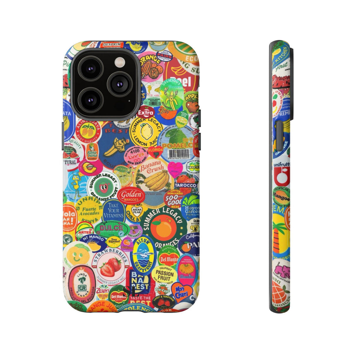 Fruit Stickers iPhone Case
