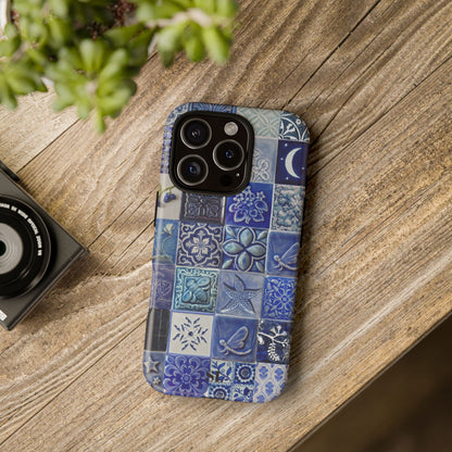 Midnight Mosaic Tiles iPhone Case